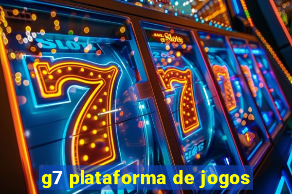 g7 plataforma de jogos